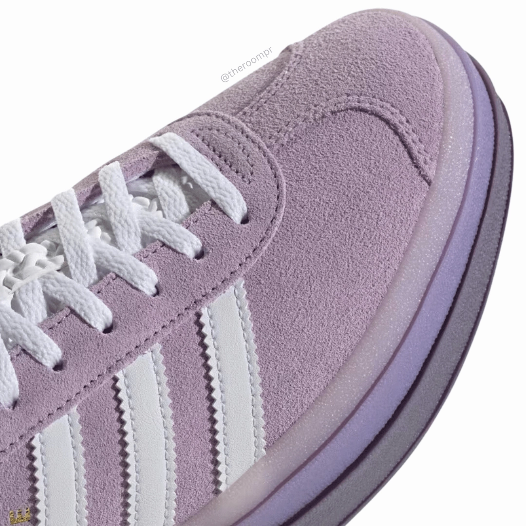 Adidas Women's "Gazelle Bold" Sneakers - Purple Glow/Violet Fusion - Excluded from the Free Shipping offer.* Adidas Samoa Shoes