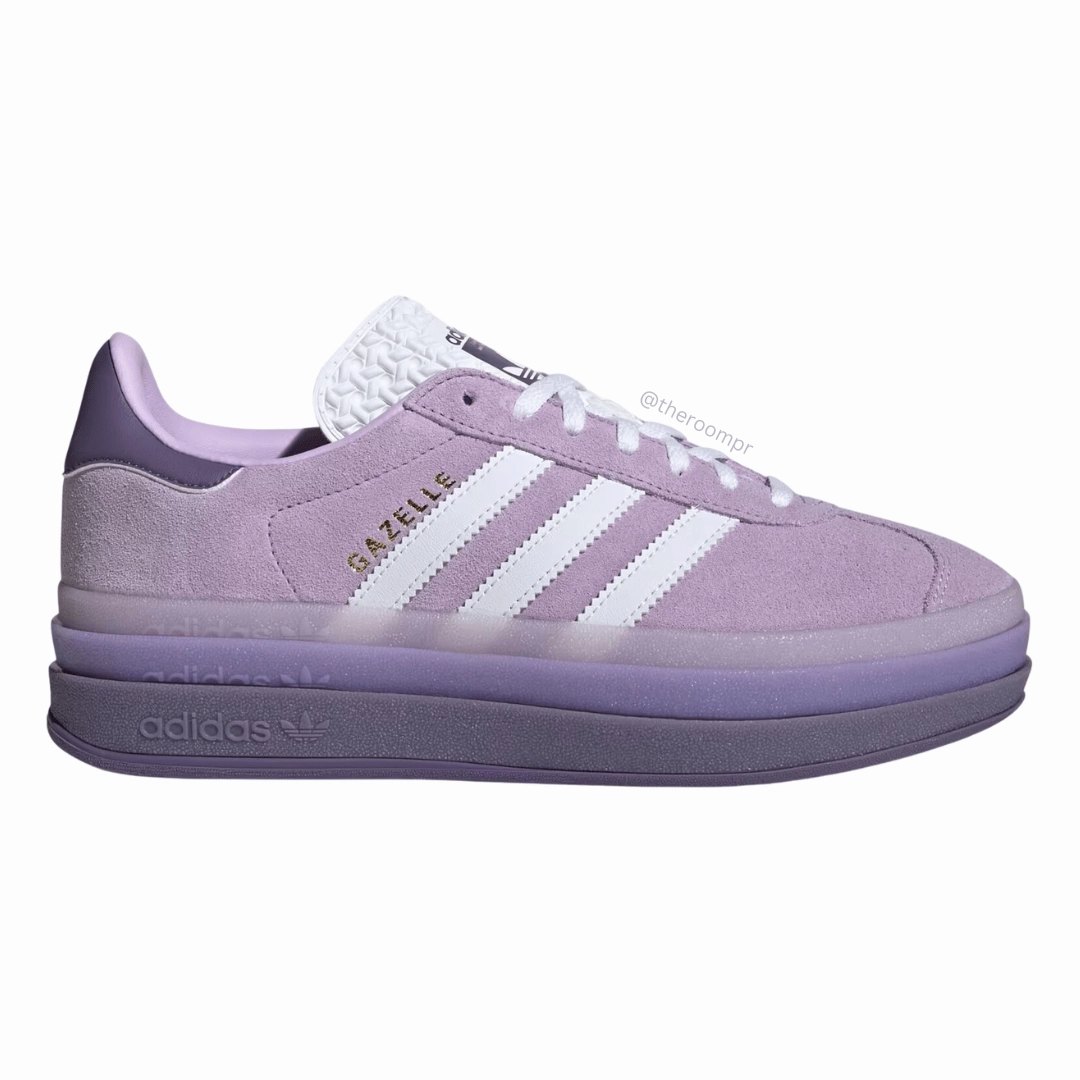 Adidas Women's "Gazelle Bold" Sneakers - Purple Glow/Violet Fusion - Excluded from the Free Shipping offer.* Adidas Boost Golf Shoes Spikeless