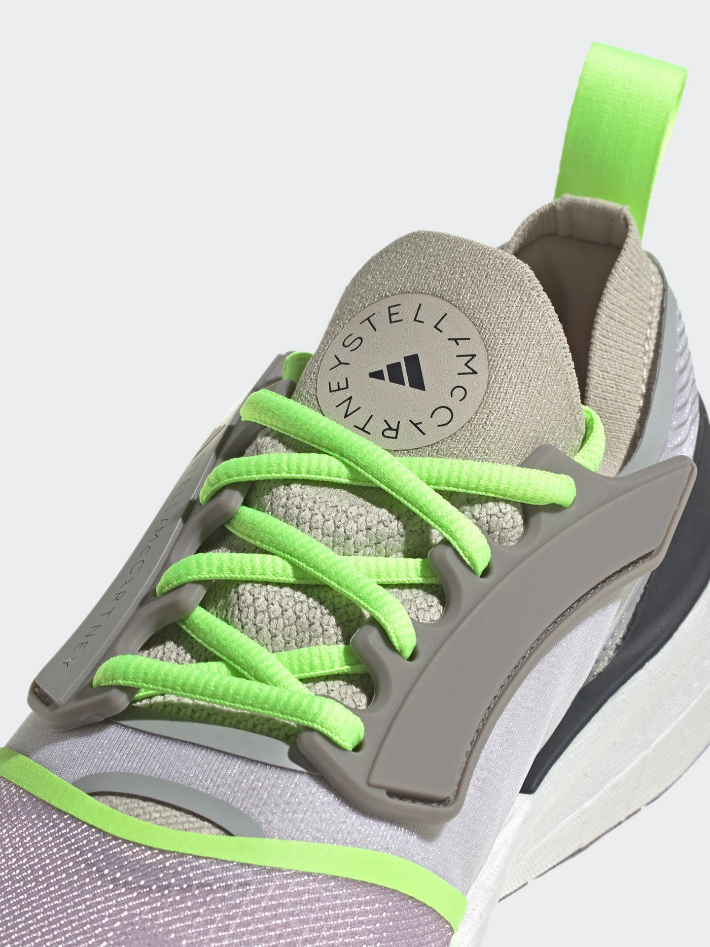 Adidas Olympic Lifting Shoes aSMC Ultraboost 23 lower footprint - gobi/semi flash green/purple glow