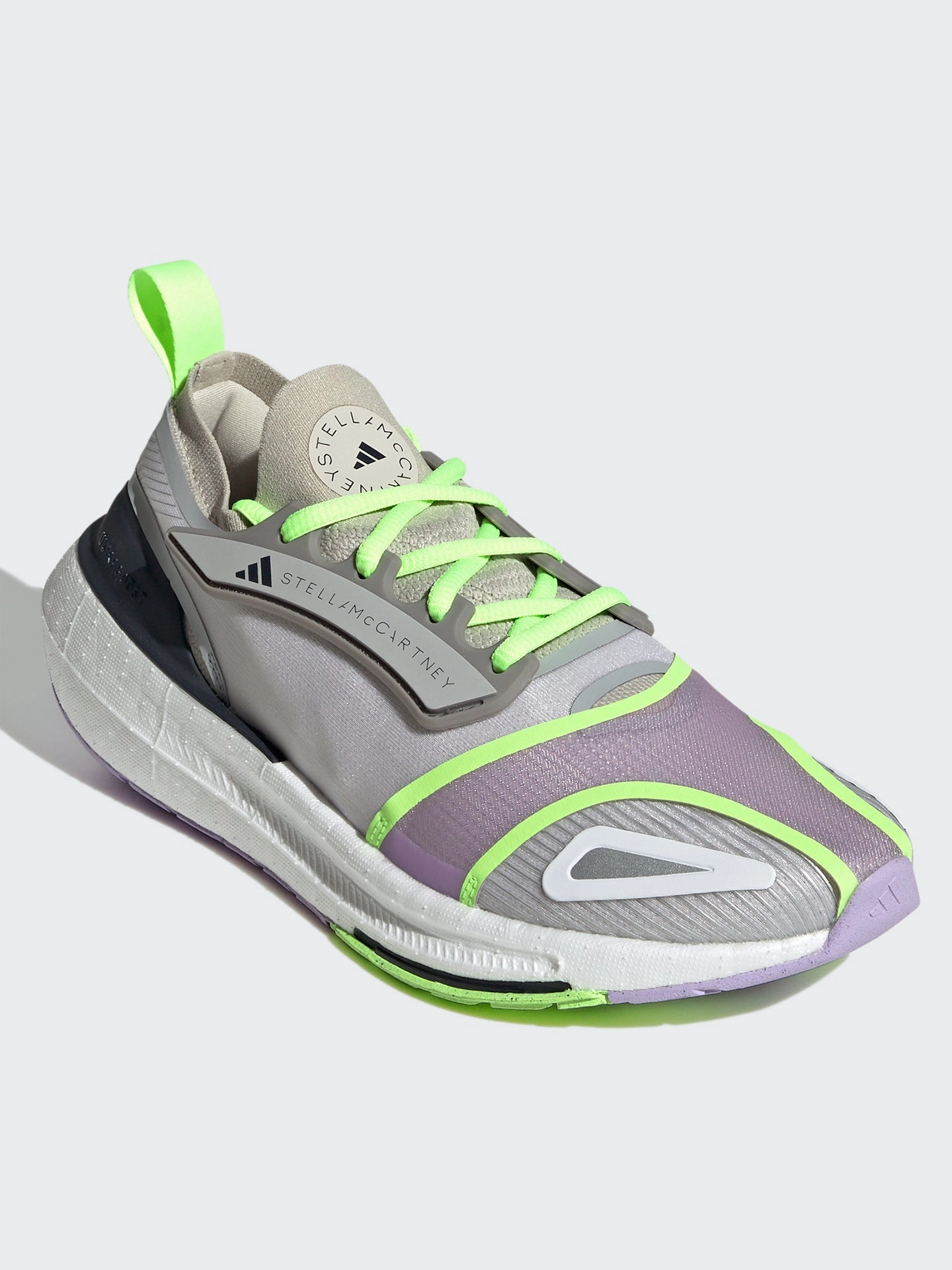 aSMC Ultraboost 23 lower footprint - gobi/semi flash green/purple glow Adidas Spikes Track Shoes