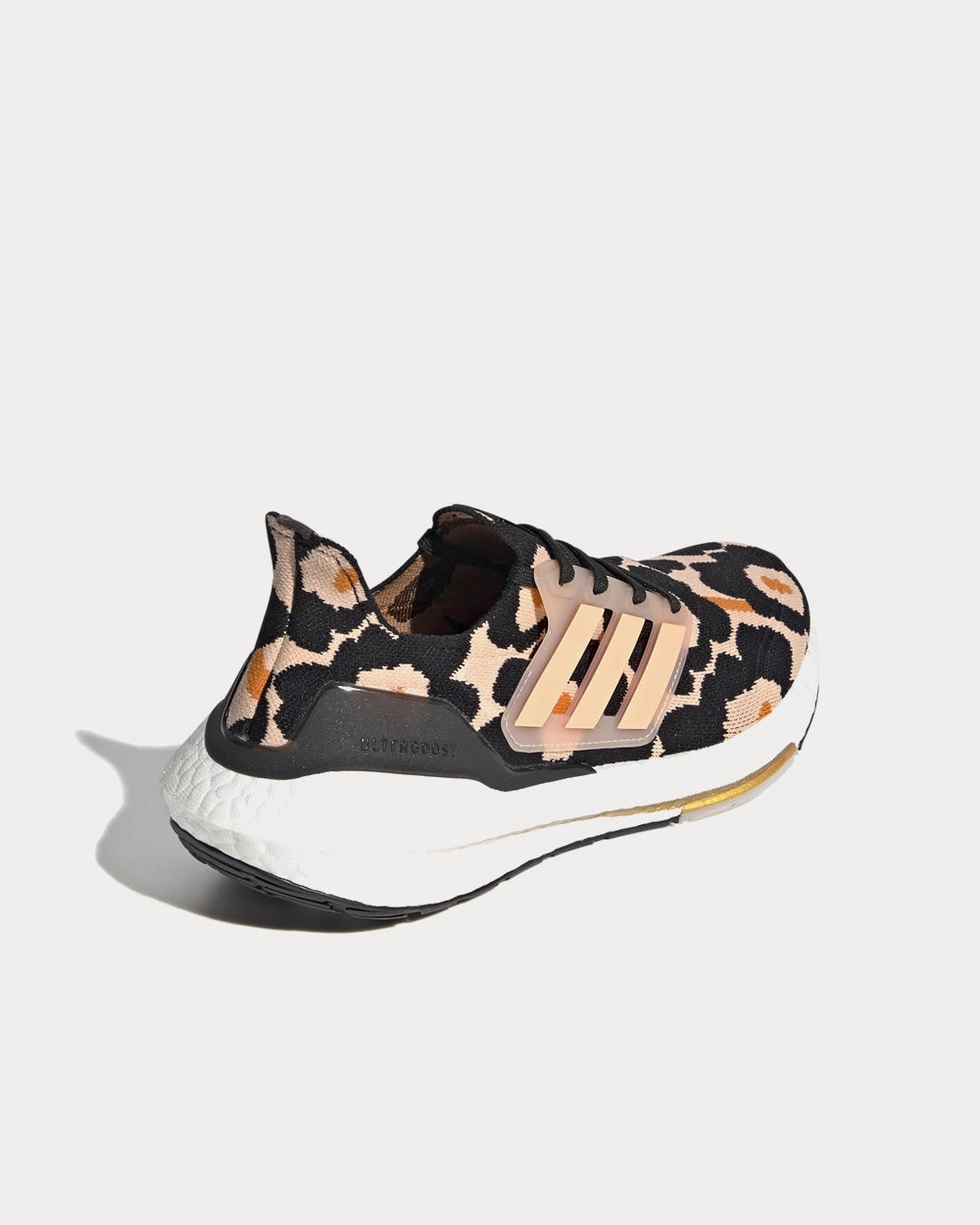 Ultraboost 21 Core Black / Halo Blush / Gold Metallic Running Shoes Adidas Shoe Prices