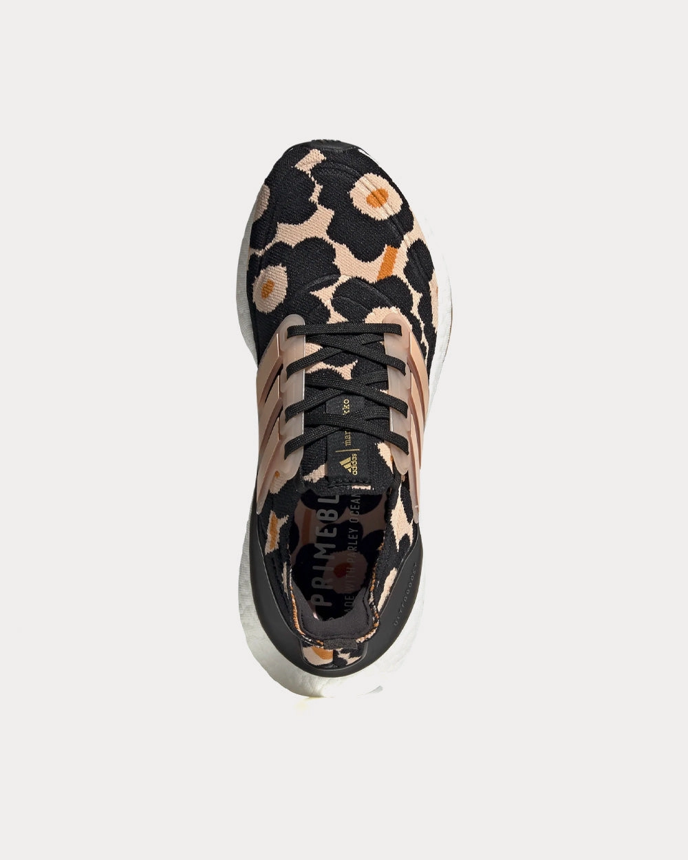 Adidas 404 Shoes Ultraboost 21 Core Black / Halo Blush / Gold Metallic Running Shoes