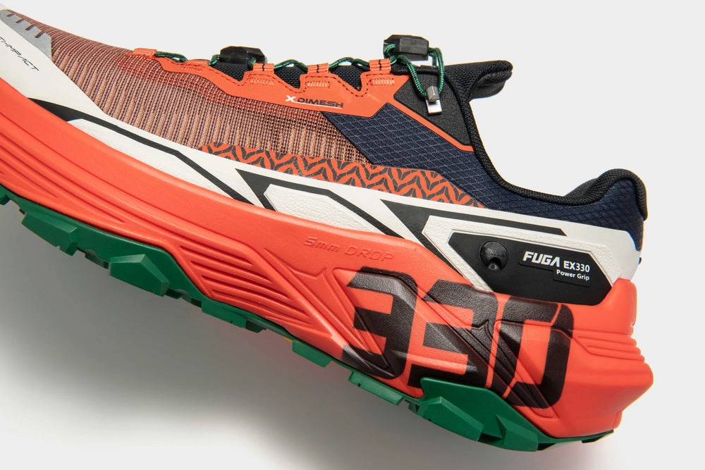 Running Shoes Air Max Kailas FUGA EX330 Trail Running Shoes Women's FUGA Orange/Original/Navy Blue