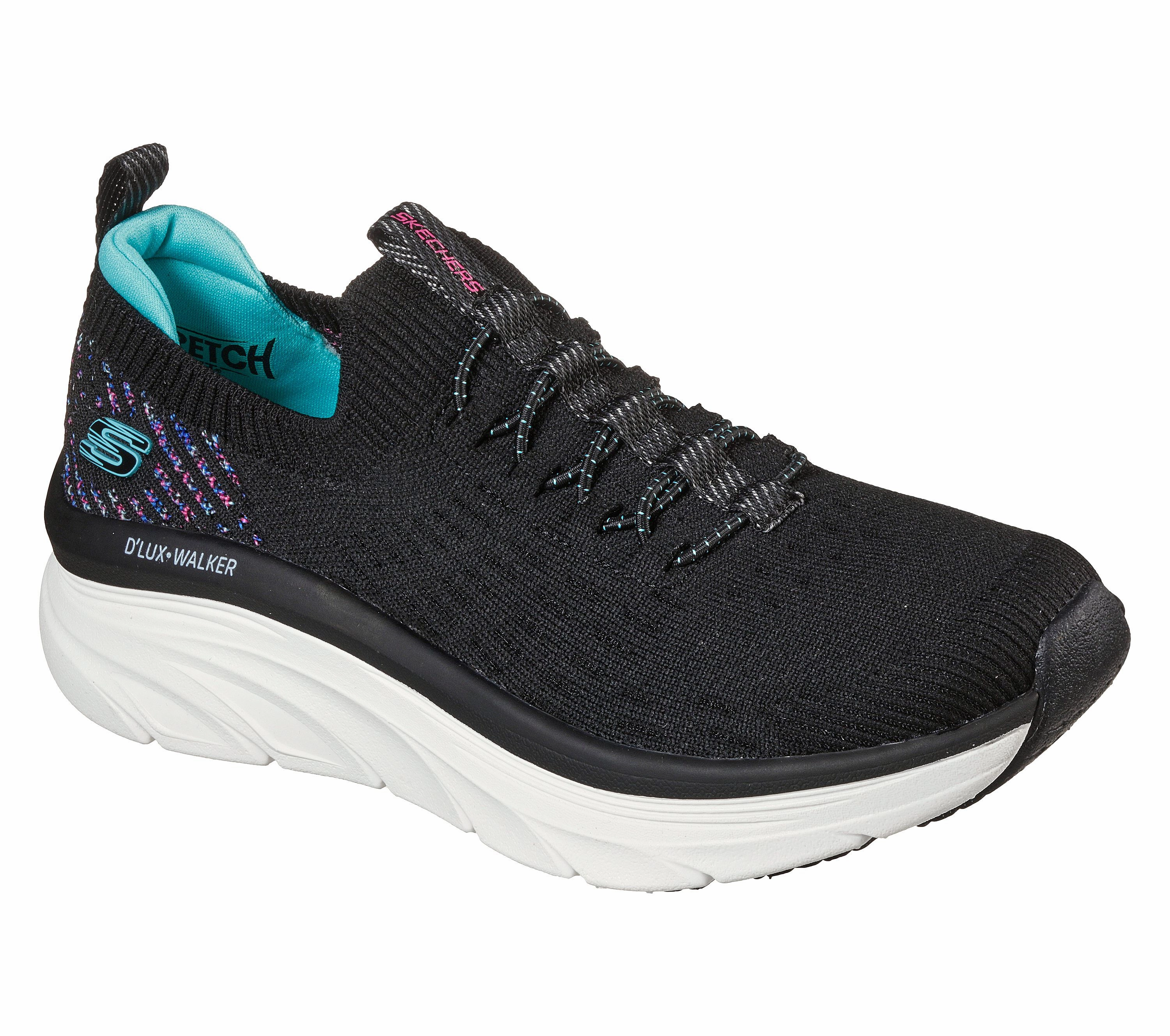 Sneakers With Good Ankle Support Skechers Women's D'lux Walker Star Stunner Sneaker