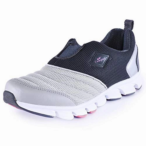Cloudswift 3 Ad Running Shoes Campus Women's L.Gry/D.Gry Running Shoes-7 UK/India (41 EU) (Montee)