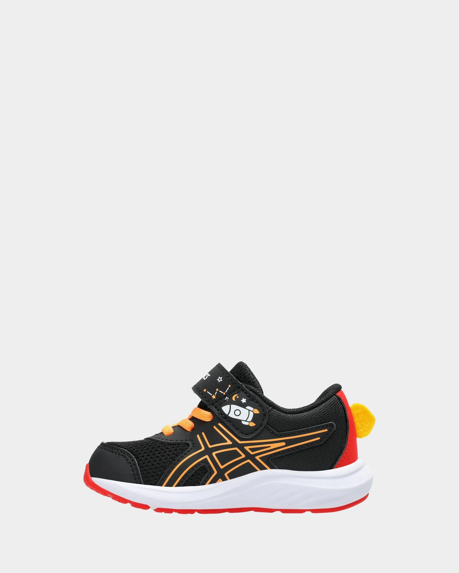 Contend 9 School Yard Inf B Black/Orange Pop Asics Workout Shoes
