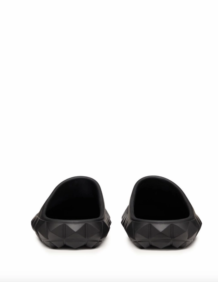 Valentino Garavani Roman Stud Turtle clog in rubber Comfortable Dressy Sandals