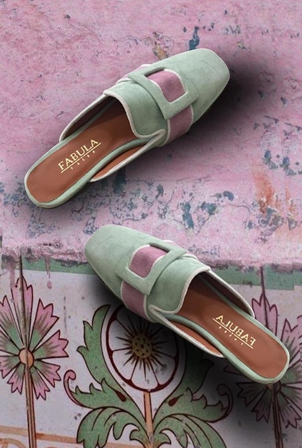 Ruby Slides Verdant Kindness Slip On Shoes - Fabula & Tales