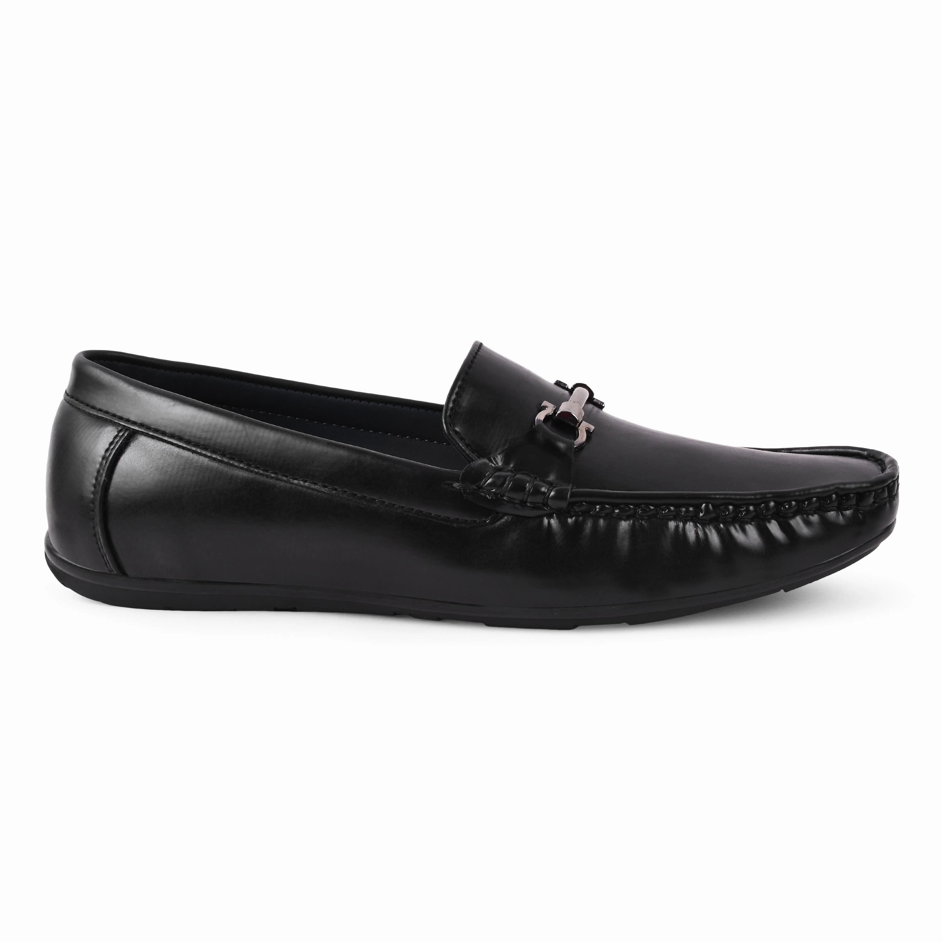 Shiny Leather Loafers Paragon  K11235G Men Casual Shoes | Stylish Walking Outdoor Shoes for Everyday Wear | Smart & Trendy Design  | Comfortable Cushioned Soles