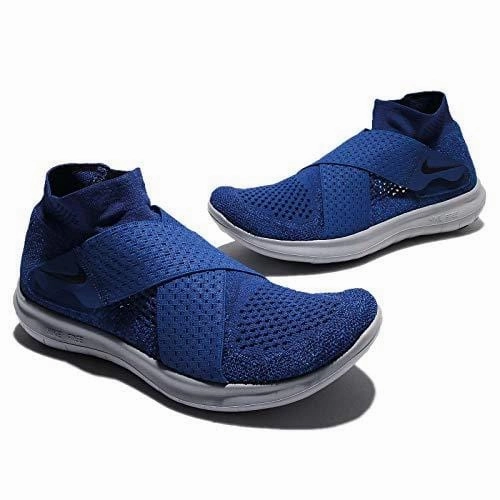 Nike Women's Free RN Motion FK 2017 Running Shoe (9 B(M) US, Binary Blue/Black-Obsidian) Youth Asics Shoes
