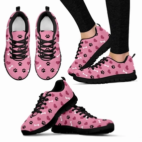 Balmain Unicorn Sneakers Veterinarian Dog Lover Gradient  Color Flats Women Shoes Paw Heart Print Ladies Running Jogging Shoes Spring/Autumn Female Sneakers Casual Shoes.