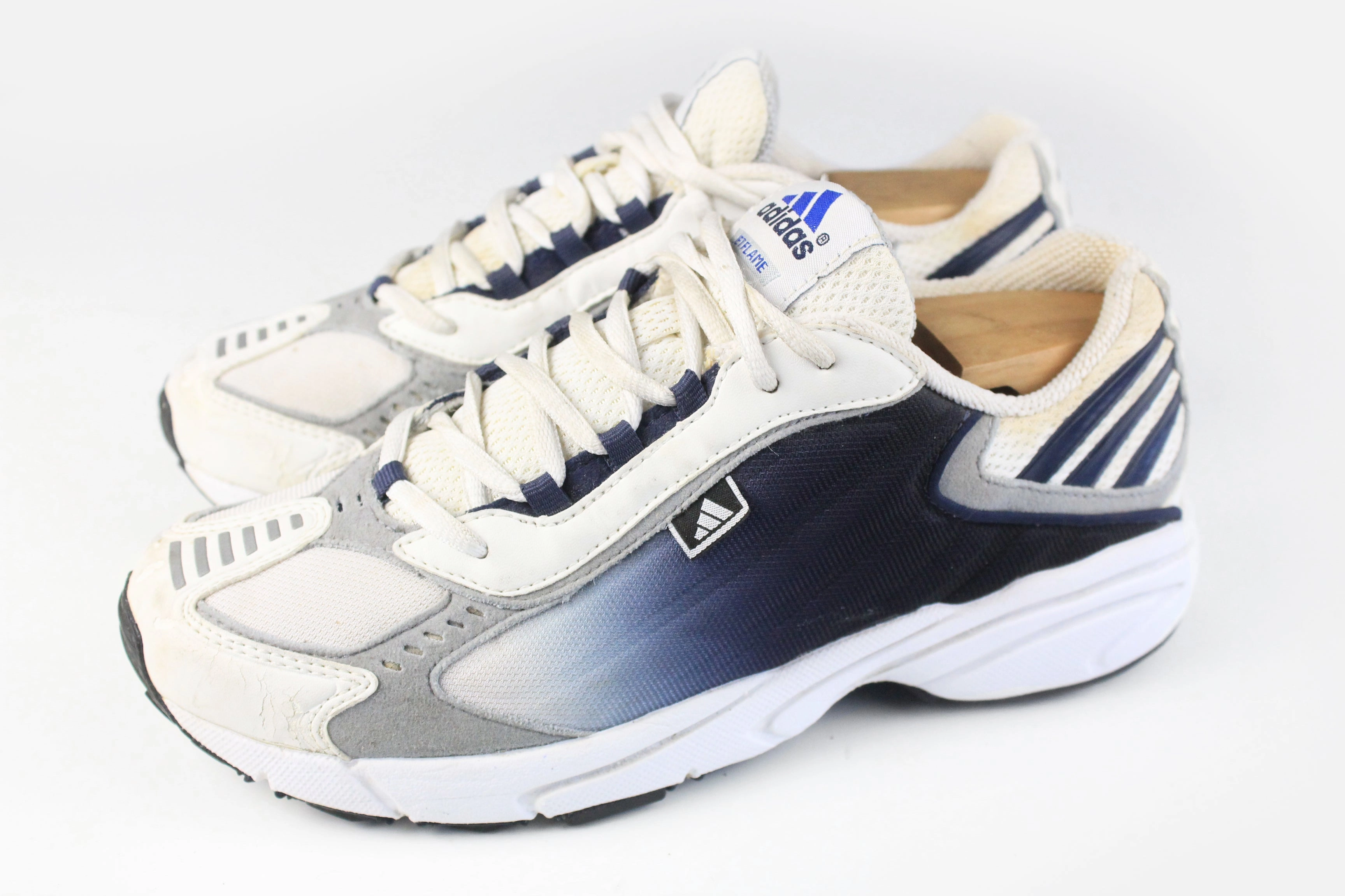 Adidas Race Walking Shoes Vintage Adidas Jet Flame Sneakers Women's US 7