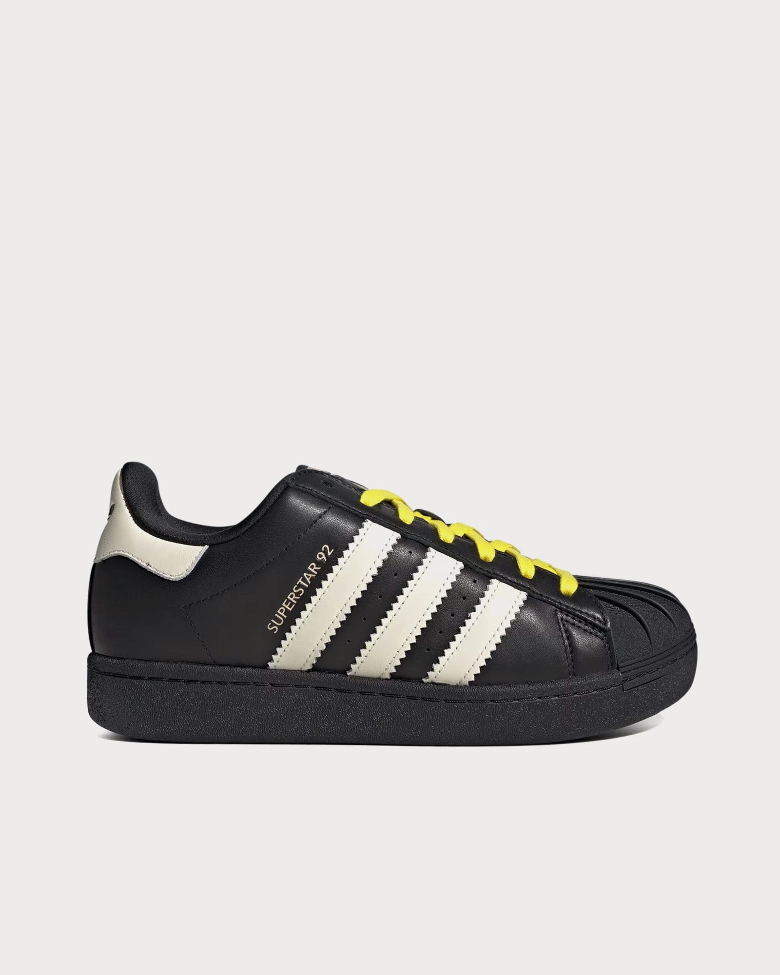 Adidas Shoes Trend Virgina Superstar Core Black / Sky Rush / Cream White Low Top Sneakers
