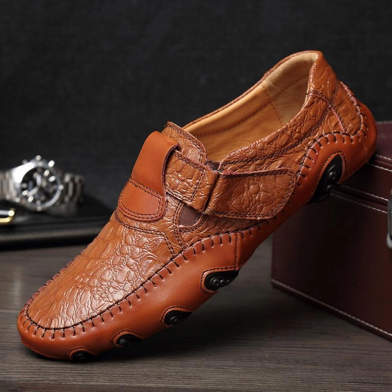 Cookie Cutter Loafers Shoes - Luxury Genuine Leather Men's Casual Loafers