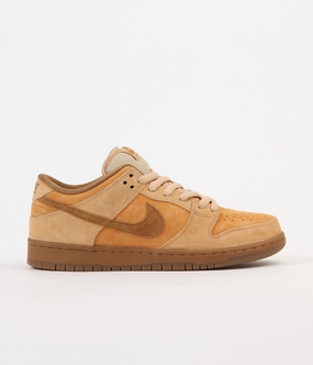 Nike SB Dunk Low Shoes - Dune / Twig - Wheat - Gum Medium Brown Asics Kill Bill Shoes