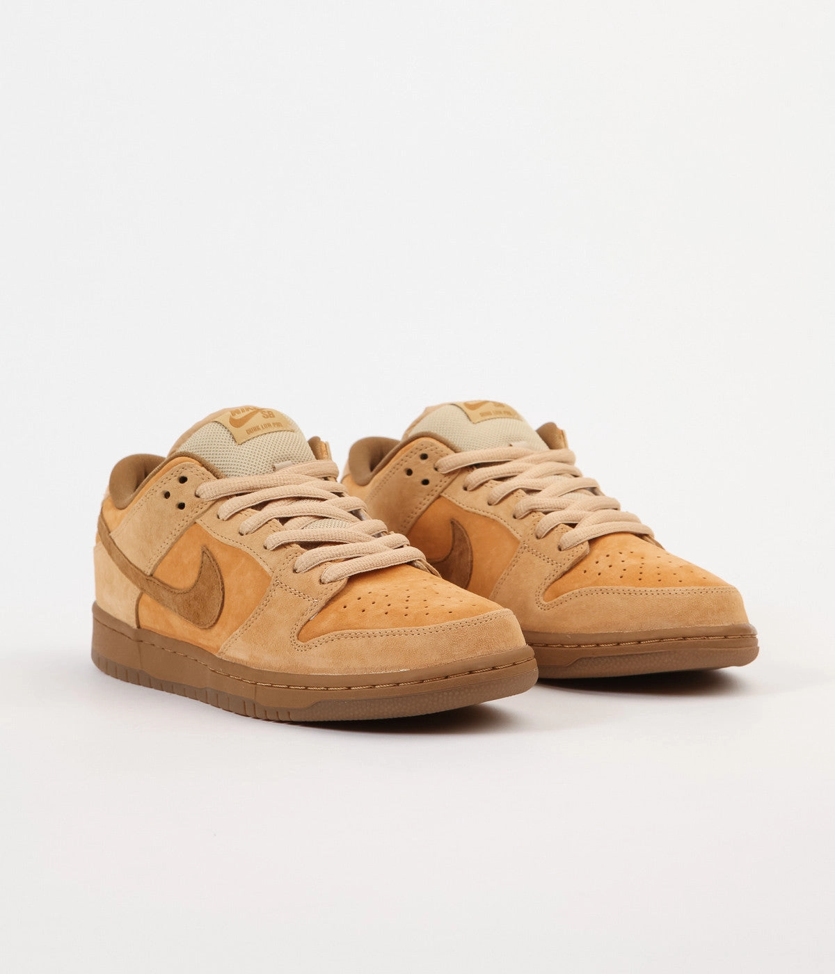 Nike SB Dunk Low Shoes - Dune / Twig - Wheat - Gum Medium Brown Asics Gel-rocket 12 Court Shoes Reviews