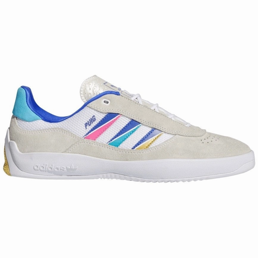 Adidas Running Shoes 90s ADIDAS PUIG CLOUD WHITE / SONIC INK / SIGNAL CYAN
