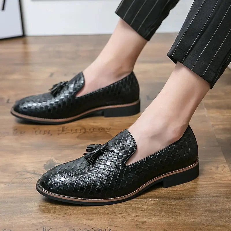 Camden Loafers Luxury Italian Style Tassel Leather Loafers