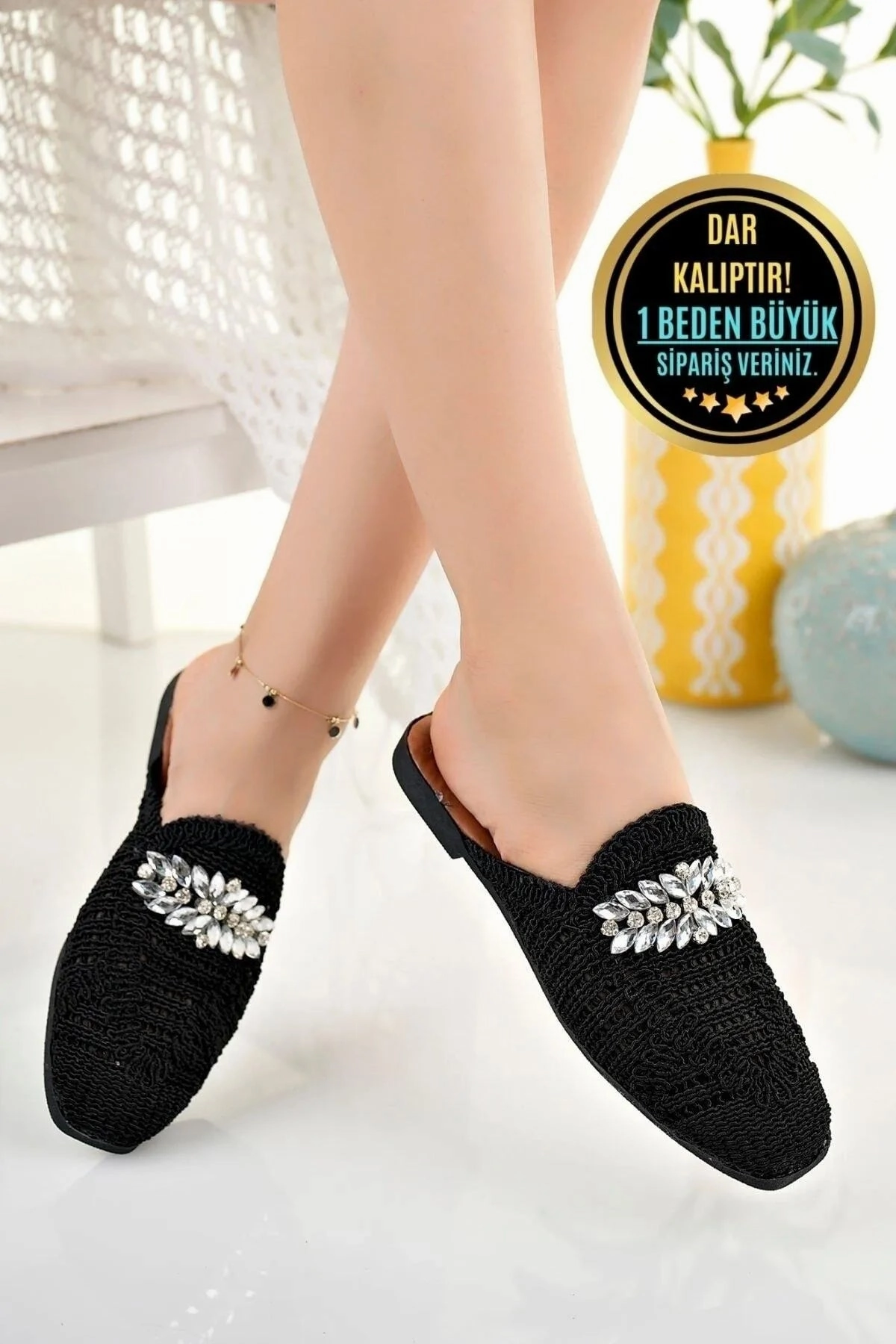 Modafrsat Women's Stone Tan Closed Casual Slippers Ku'i Slippers