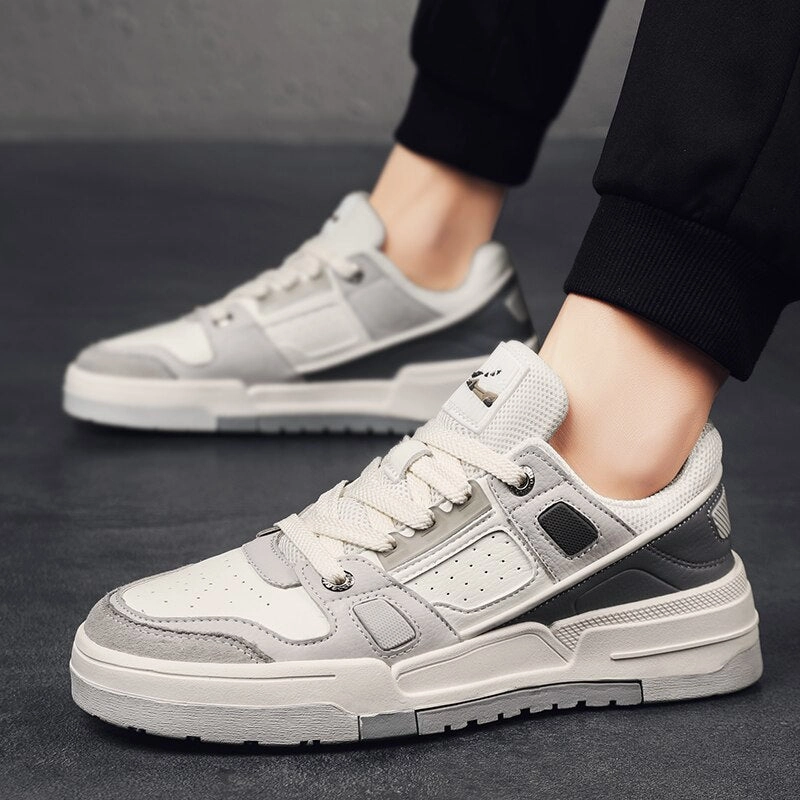 Casual Wedge Shoes West Louis Brand Low Top Comfort Skateboard Casual Shoes