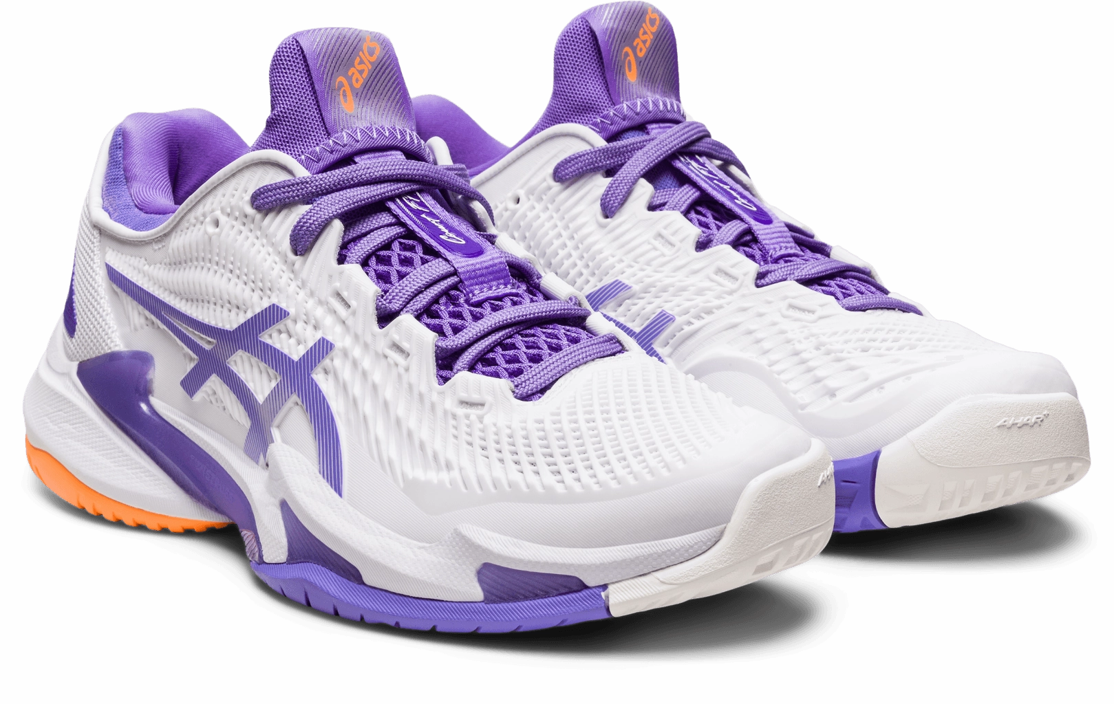 ASICS WOMEN'S COURT FF3 (WHITE/AMETHYST) Best Asics Shoes For Road Running
