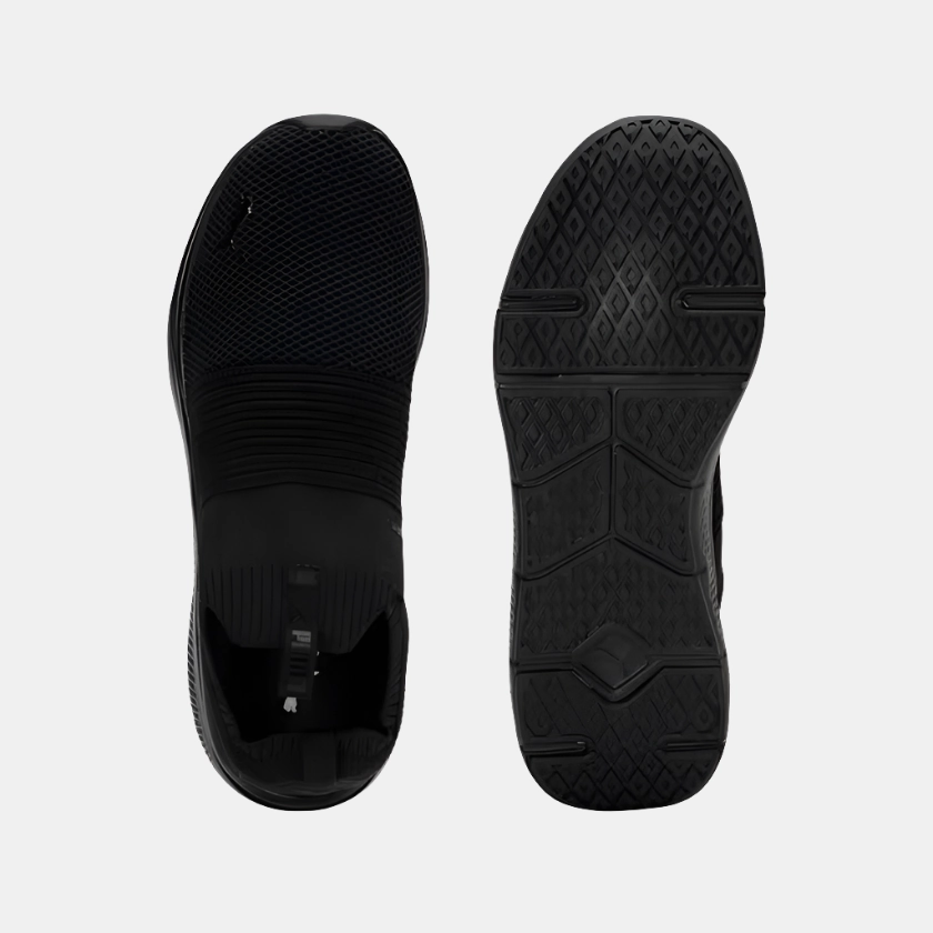 Asics Shoe Tracker Puma Softride Pro Echo Men's Slip-On Shoes -Black/White