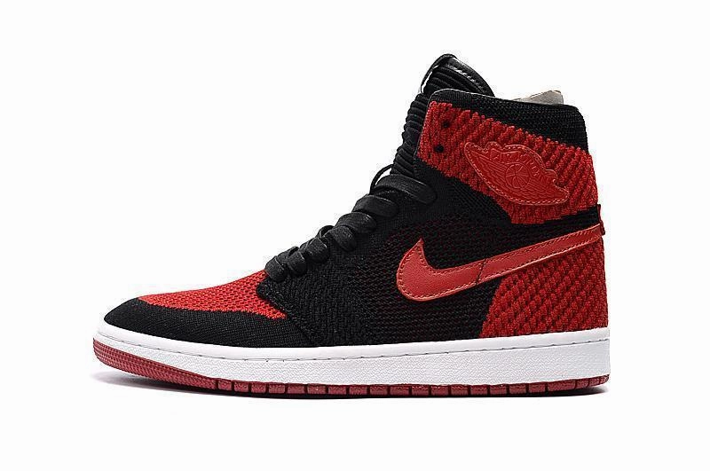Nike Air Jordan 1 High Retro Flyknit Red Shoes Basketball Men Choose Asics Running Shoes