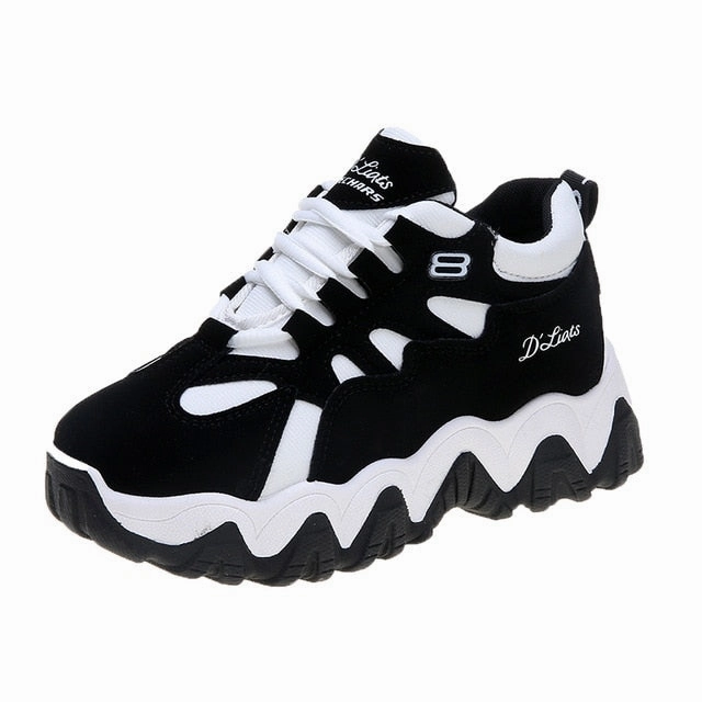 Women Fashion Vulcanized Brand Designer Girls Students Trainers Tennis Player High Platform Sneakers. Lv Archlight Sneakers