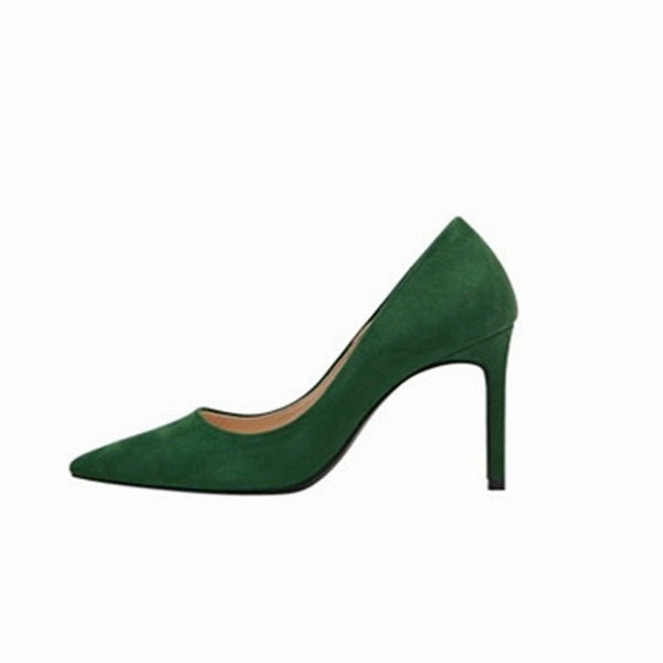 Women Pumps High Heels Shoes Pointed Toe Brand Woman Wedding Shoes Spring Summer Thin Heels Office Lady Dress Shoes Plus Size Air Max Plus 3 Casual Shoes