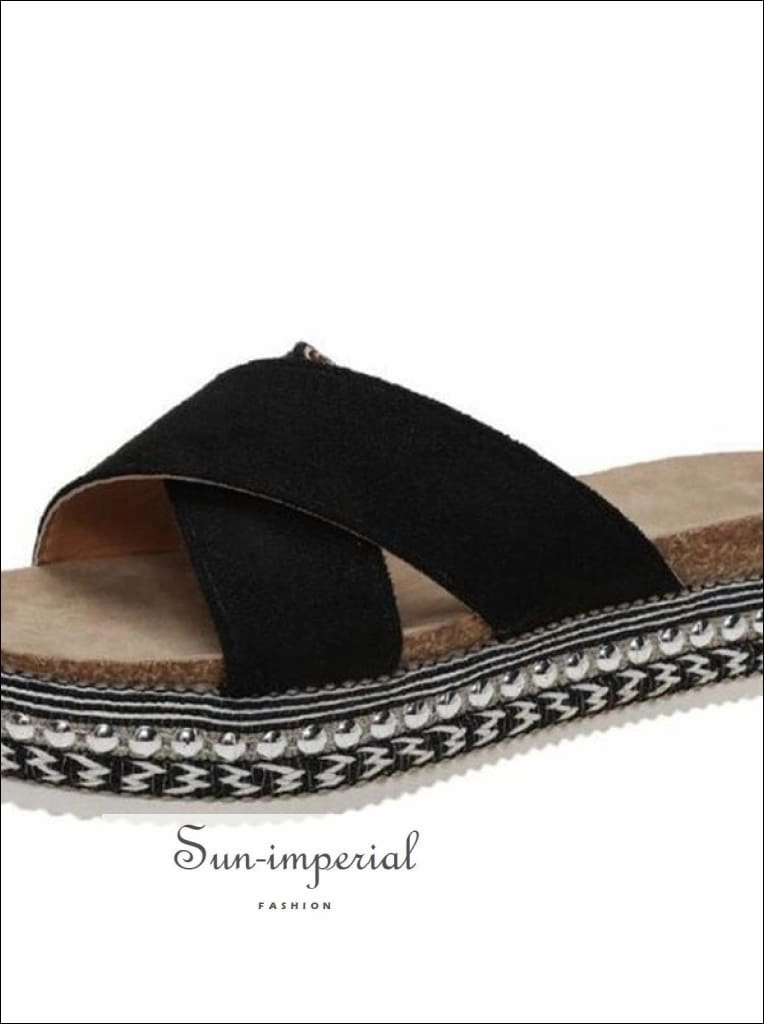 Top Moda Flip Flops Women Red Summer Open Toe Platform Casual Slippers Ladies Outdoor Flip Flops X Shape