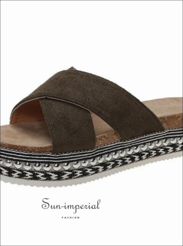 Women Red Summer Open Toe Platform Casual Slippers Ladies Outdoor Flip Flops X Shape Flip Flops And More