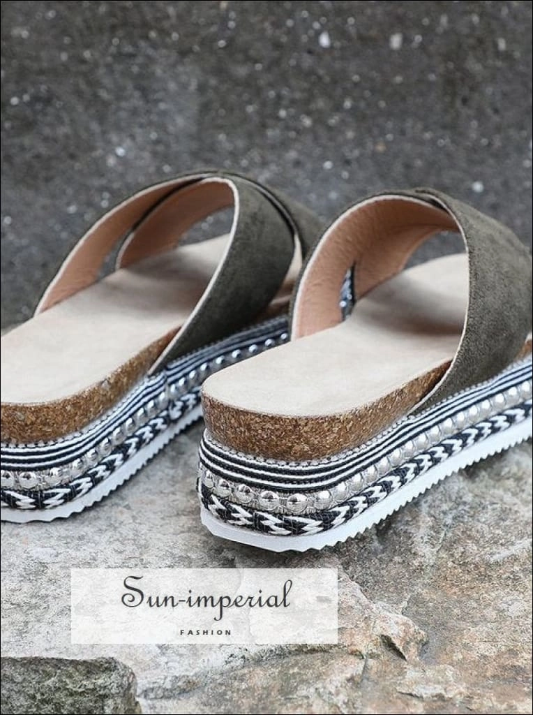 Women Red Summer Open Toe Platform Casual Slippers Ladies Outdoor Flip Flops X Shape Kat Stratford Flip Flops