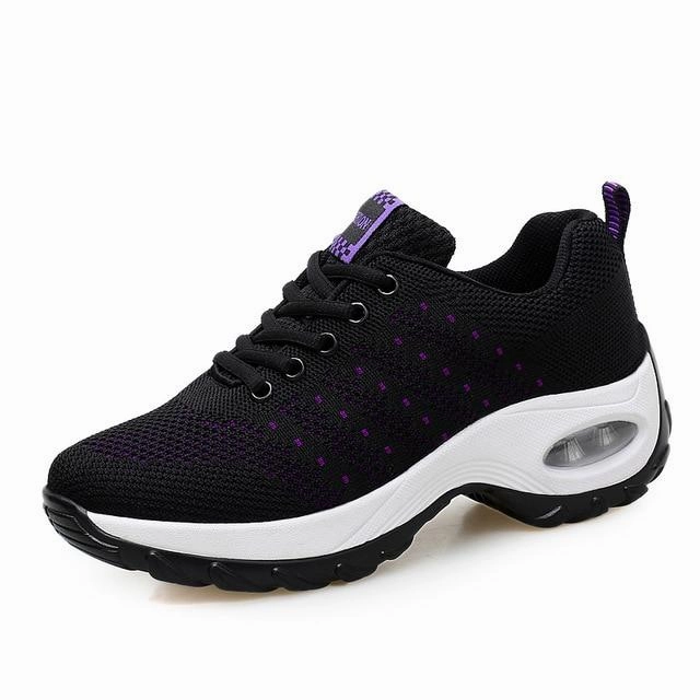 Women's air cushion mesh sneakers running shoes outdoor casual walking shoes Winter Sneakers