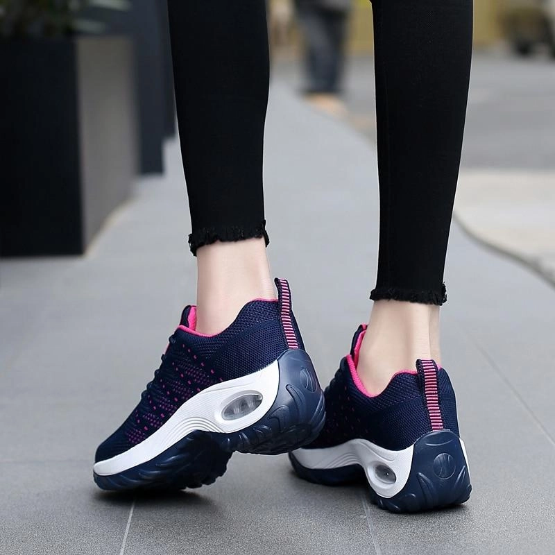 Women's air cushion mesh sneakers running shoes outdoor casual walking shoes Killwinner Sneakers