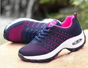 Sneakers Size 13 Women's air cushion mesh sneakers running shoes outdoor casual walking shoes