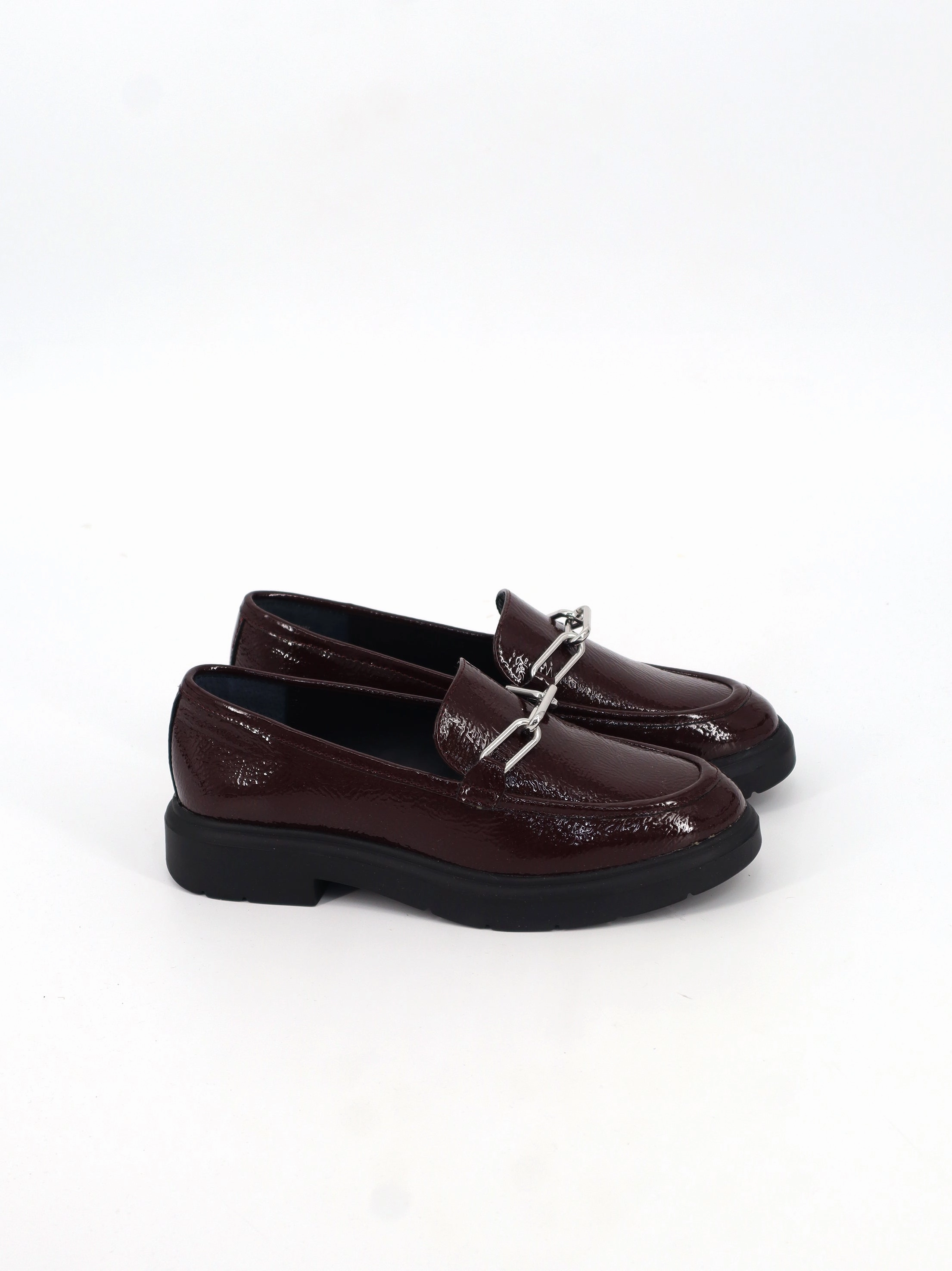 Women's Leather Casual Shoes,Burgundy Opposite Of Flat Shoes