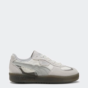 Women's PUMA Palermo Moda Glam Athletics Feather Gray Puma Rear Wing Shoes
