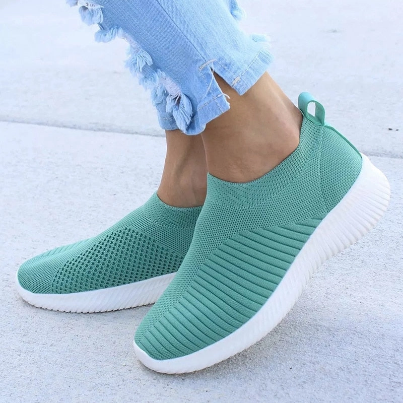 Loafers Shoe Women Shoes Knitting Sock Sneakers Women Spring Summer