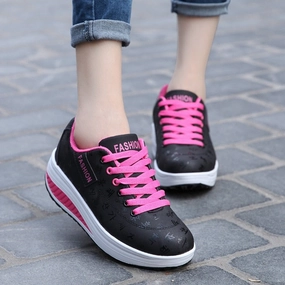 Rock Casual Shoes Women Shoes women casual flats lace-up fashion women shoes