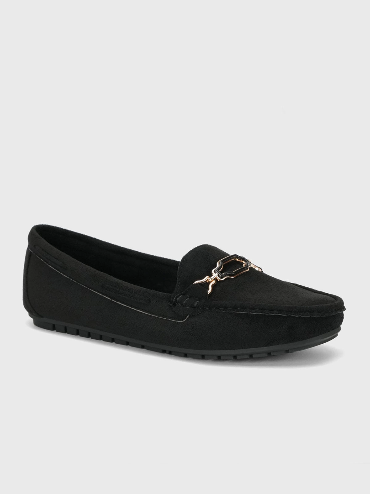 Womens "VIRAZ" Buckled Casual Moccasins Skull Shoes Flats