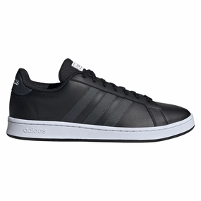 Adidas Unisex Grand Court Black / Carbon / MaGold (GY3623) - GY - R2L13 Adidas Silver Taekwondo Shoes