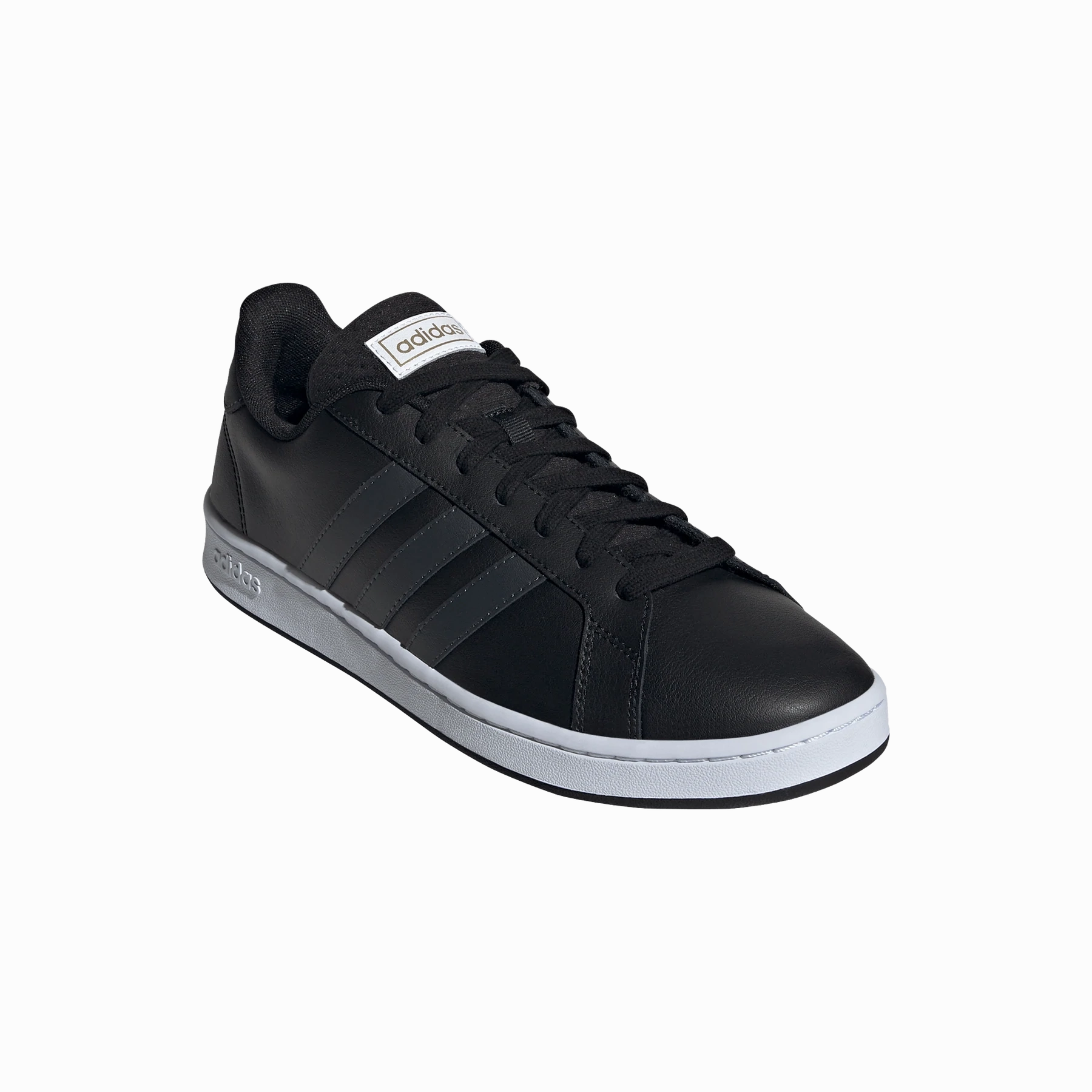 Adidas Shoes Soccer Adidas Unisex Grand Court Black / Carbon / MaGold (GY3623) - GY - R2L13