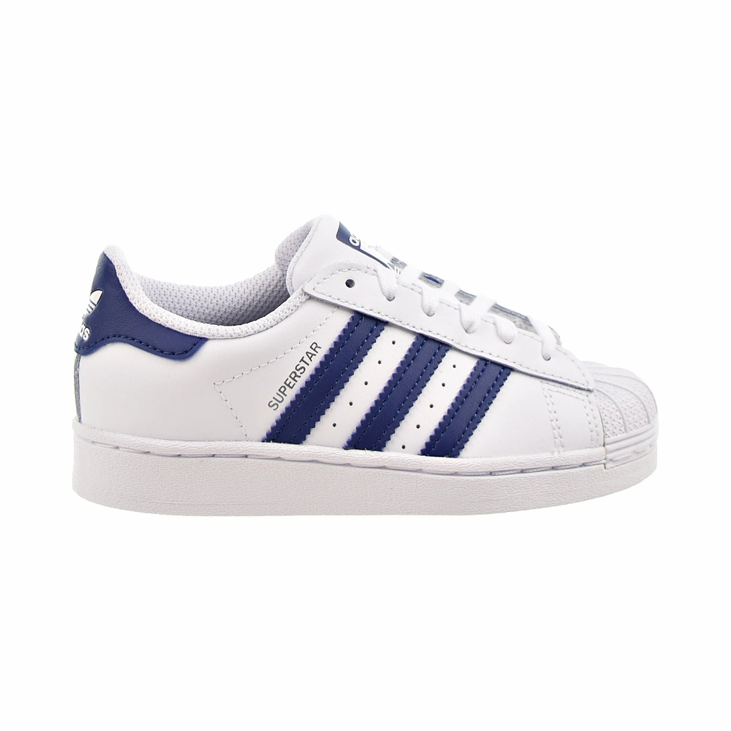 Adidas Superstar C Little Kids' Shoes Footwear White-Night Sky-Footwear White Adidas Shoes.