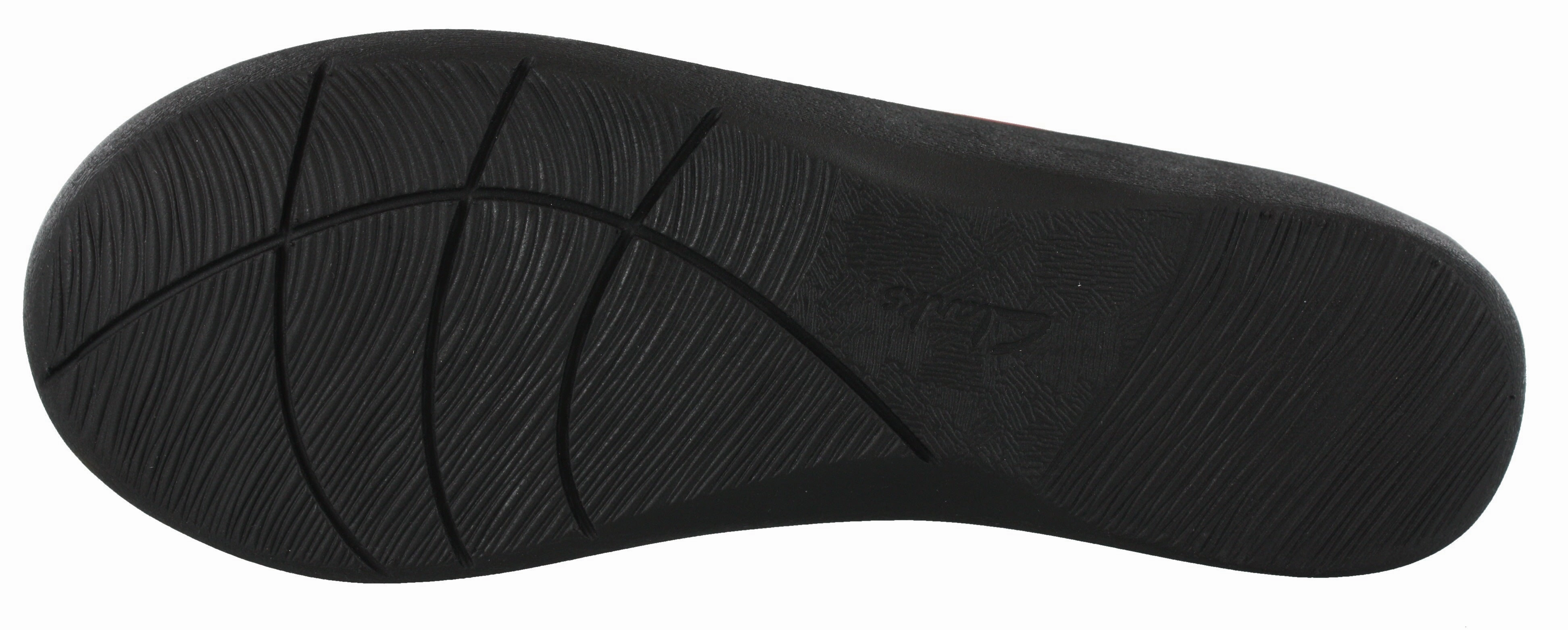 550 Casual Shoes Clarks Women Sillian Greer Red Slip On Casual Shoes