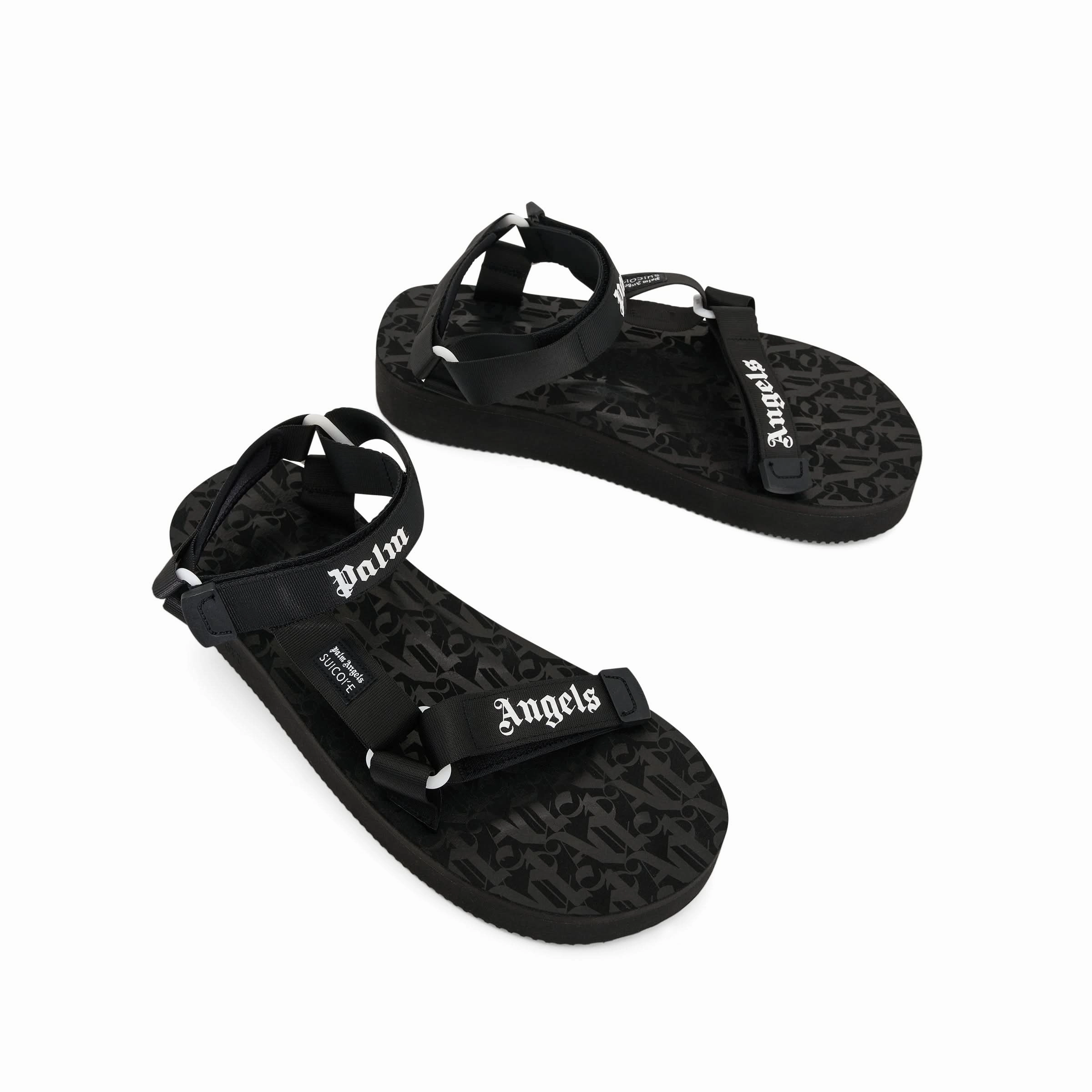 Givenchy Sandals Palm Angels x Suicoke Depa Sandals in Black/White