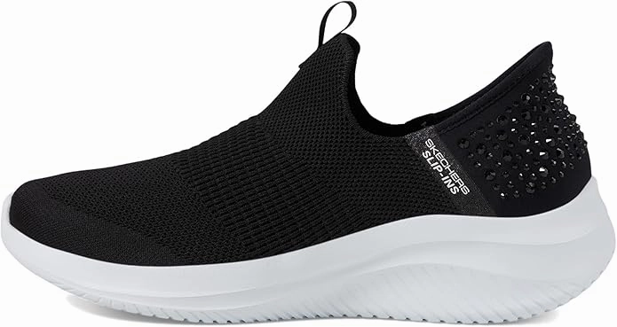 Skechers Women's Hands Free Slip-ins Ultra Flex 3.0 Sparkled Stones Plantar Sneakers